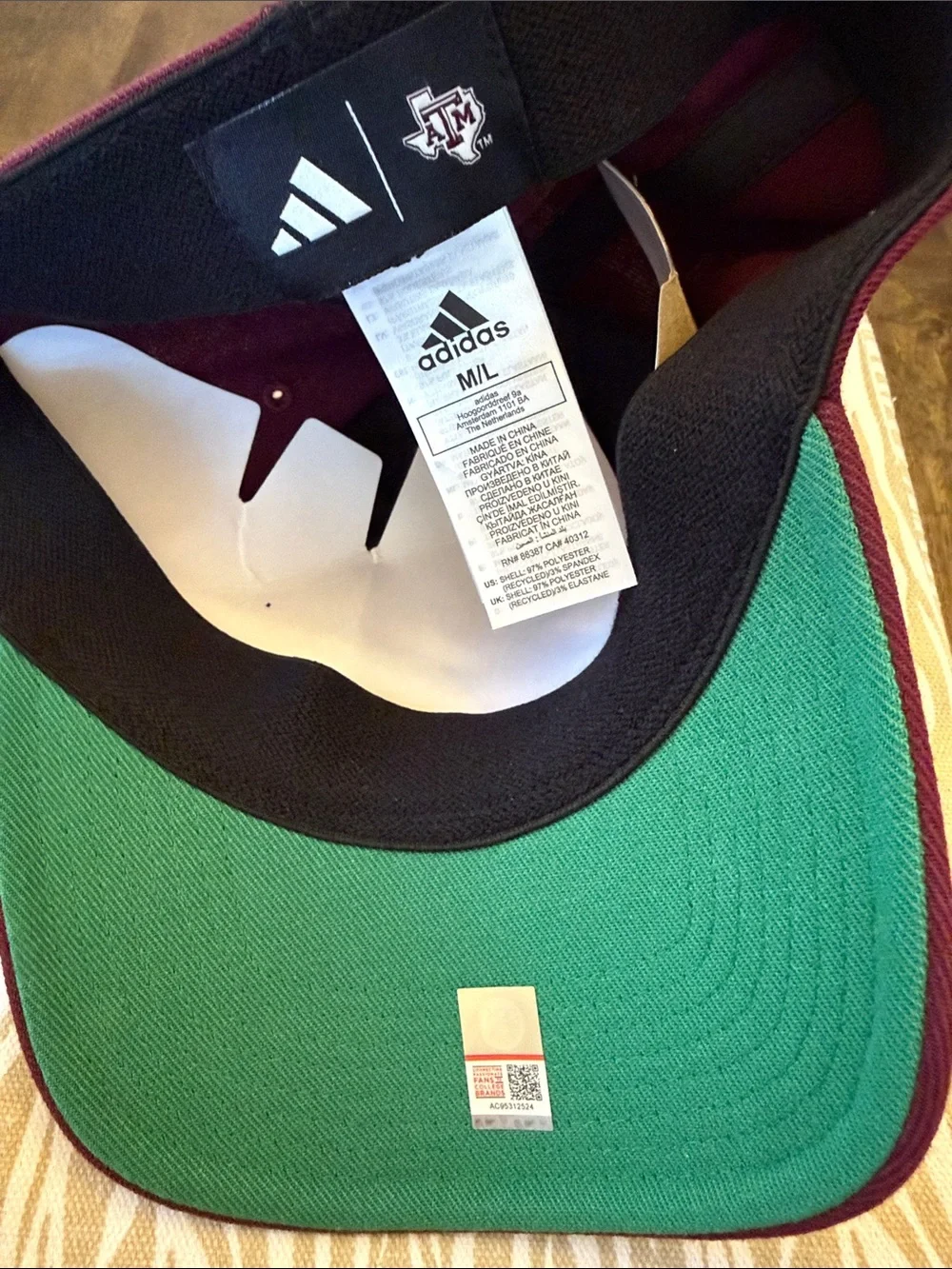 adidas Maroon Texas A&M Aggies Vault Slouch Flex Hat